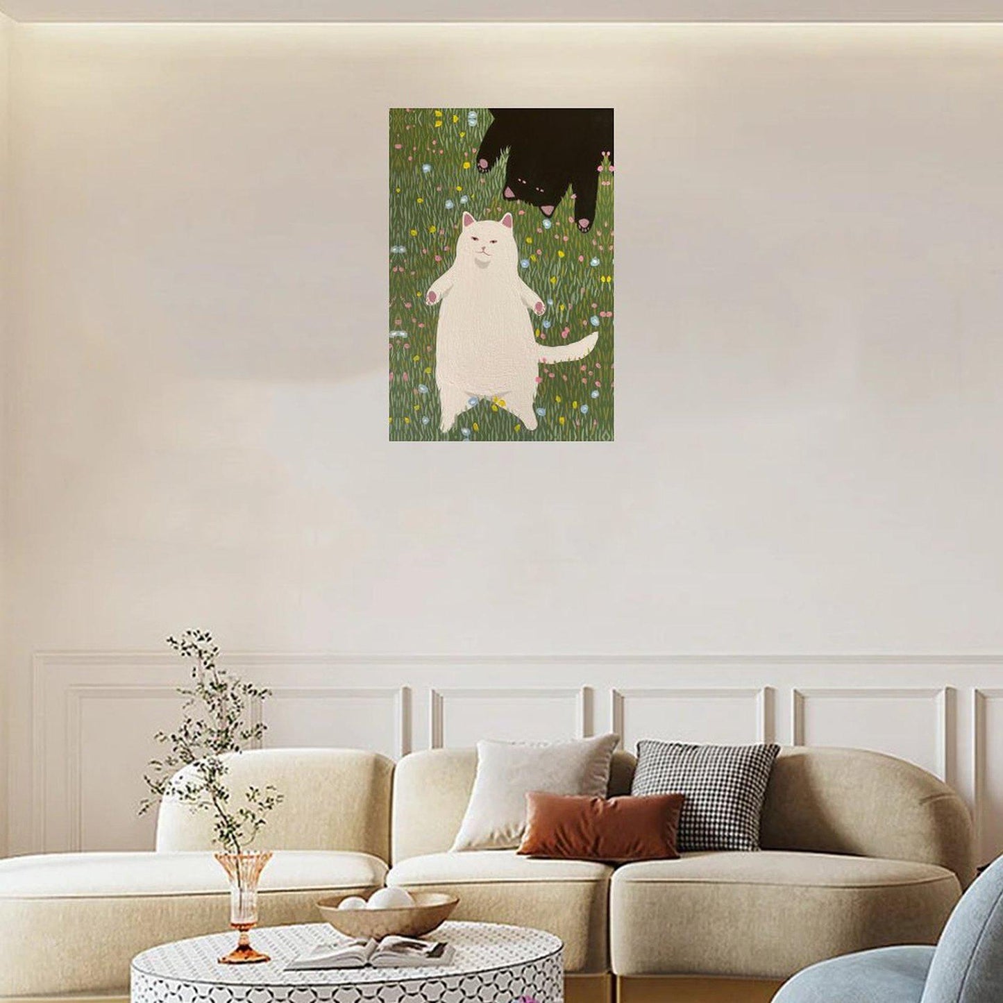 Abstract Canvas Wall Art, 20x30 inches, Unframed for Bedroom, Living Room, Home, Office, Kitchen, Bathroom, Gift