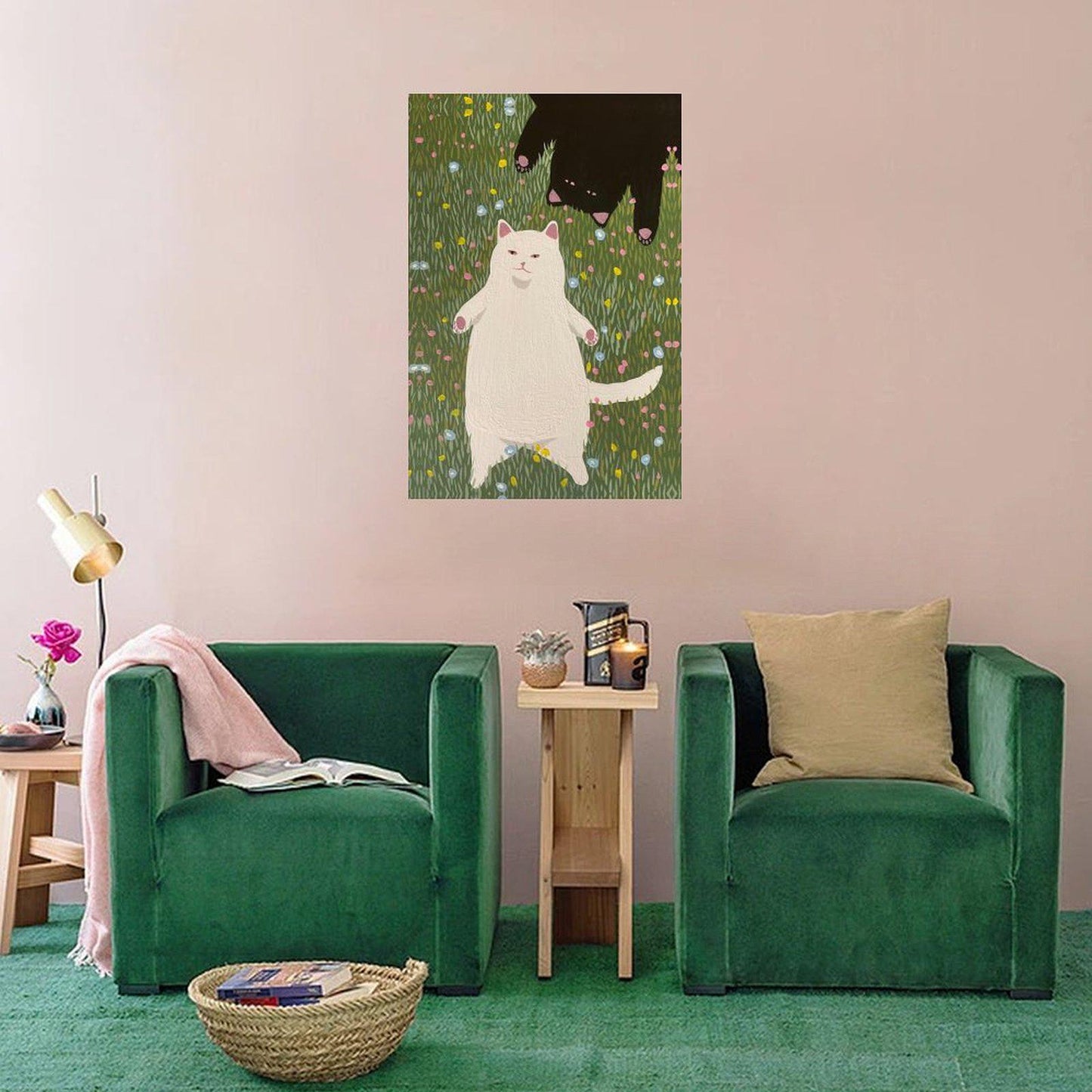 Abstract Canvas Wall Art, 20x30 inches, Unframed for Bedroom, Living Room, Home, Office, Kitchen, Bathroom, Gift
