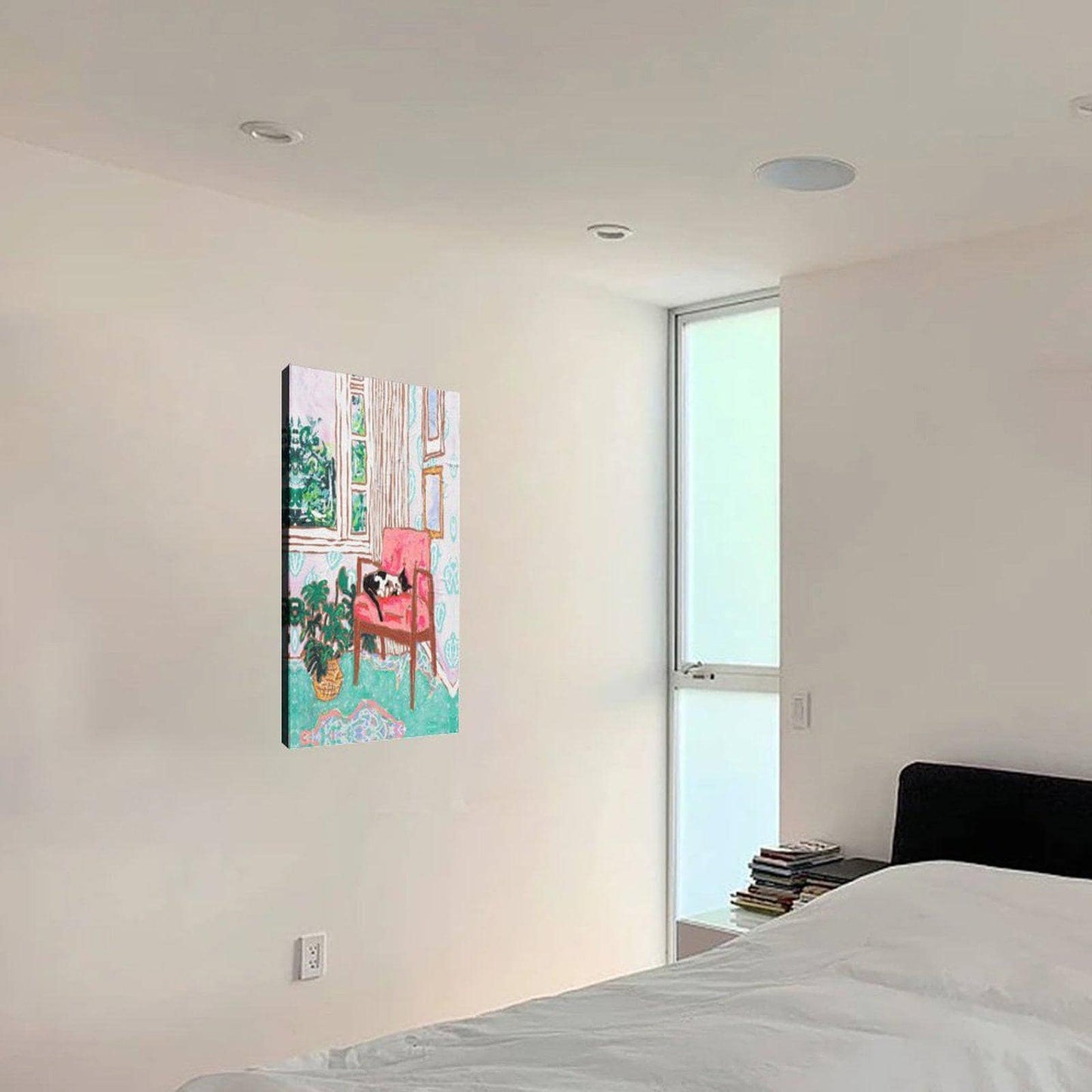 Abstract Canvas Wall Art Decor, 20x30 inches, for Living Room, Bedroom, Bathroom, Kitchen, Home and Office
