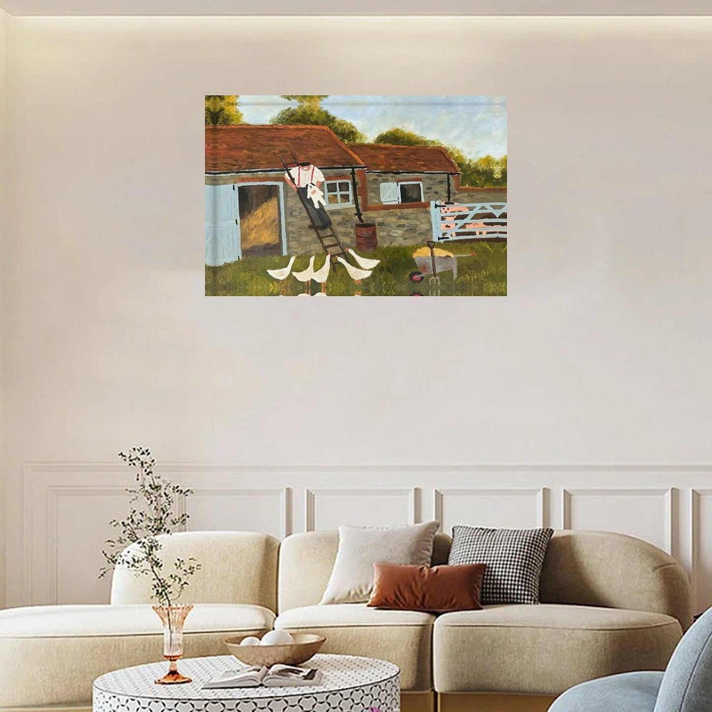 Abstract Canvas Wall Art Decor, 30x20 inches, for Living Room, Bedroom, Bathroom, Kitchen, Home and Office
