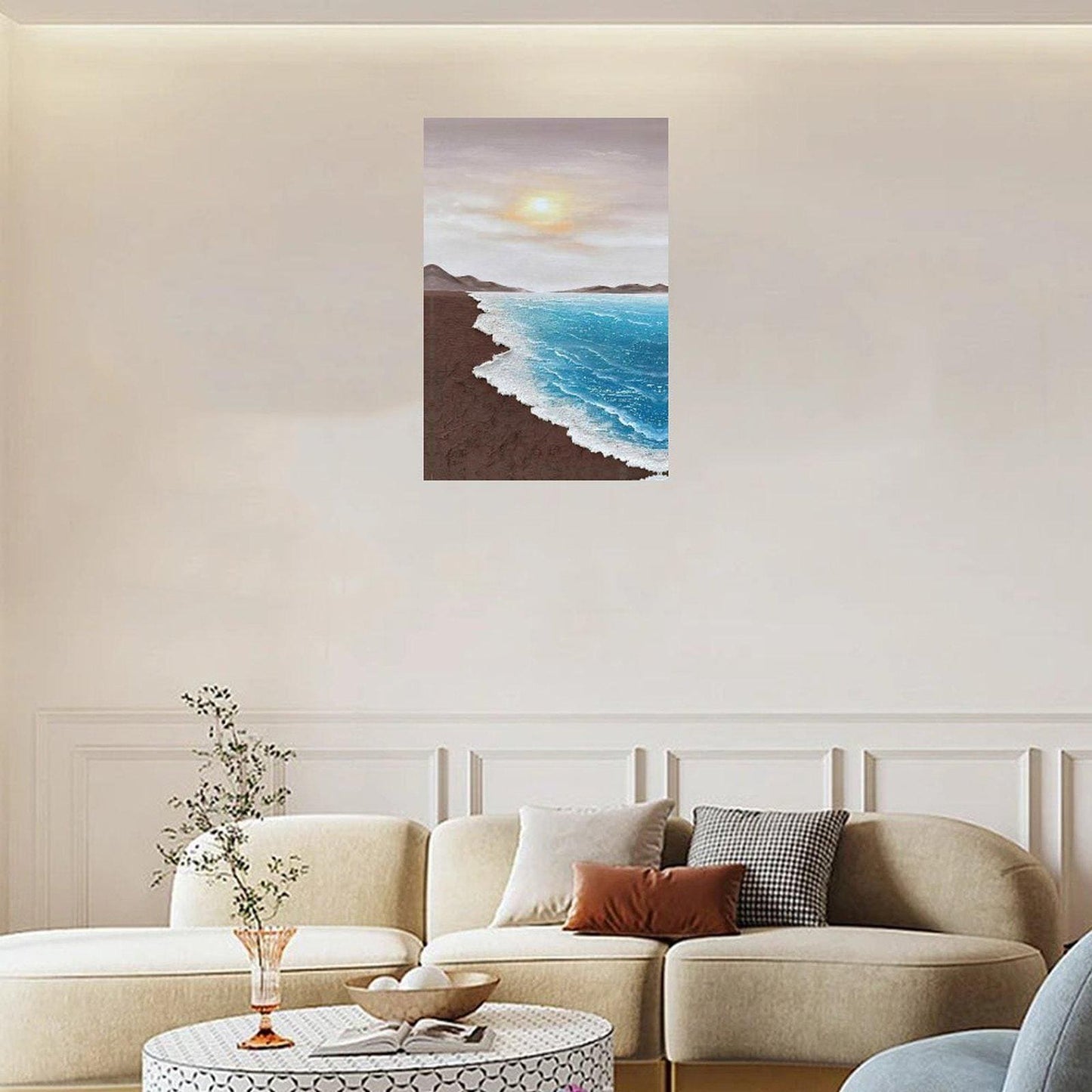 Abstract Canvas Wall Art Decor, 20x30 inches, for Living Room, Bedroom, Bathroom, Kitchen, Home and Office