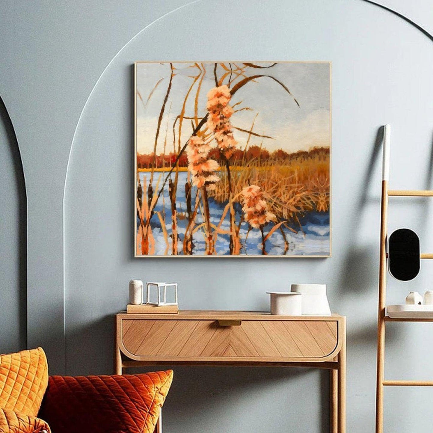 Abstract Canvas Wall Art Decor 20x20 inches for living room, bedroom, bathroom, kitchen, home and office