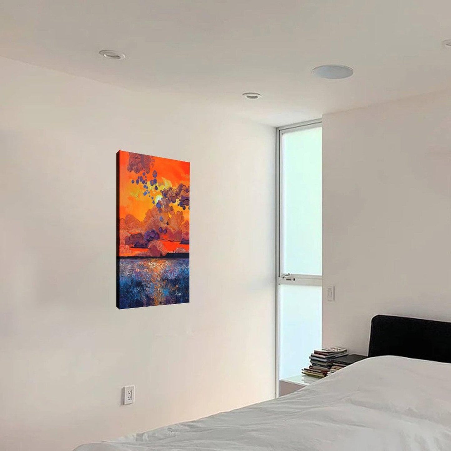 Abstract Canvas Wall Art Decor, 20x30 inches, for Living Room, Bedroom, Dining Room, Kitchen, Bathroom, Office