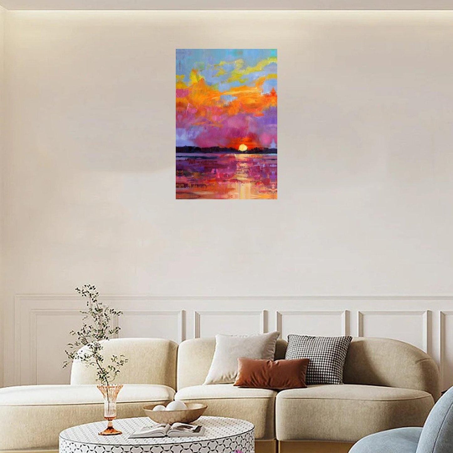 Abstract Canvas Wall Art Decor, 20x30 inches, for Living Room, Bedroom, Dining Room, Kitchen, Bathroom, Office