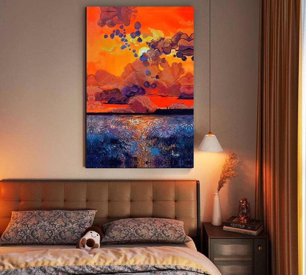 Abstract Canvas Wall Art Decor, 20x30 inches, for Living Room, Bedroom, Dining Room, Kitchen, Bathroom, Office