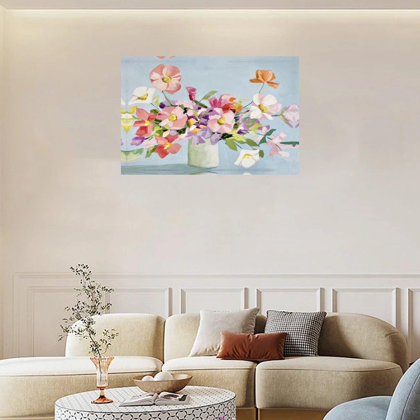 Abstract Canvas Wall Art Decor, 30x20 inches, for Living Room, Bedroom, Bathroom, Kitchen, Home and Office