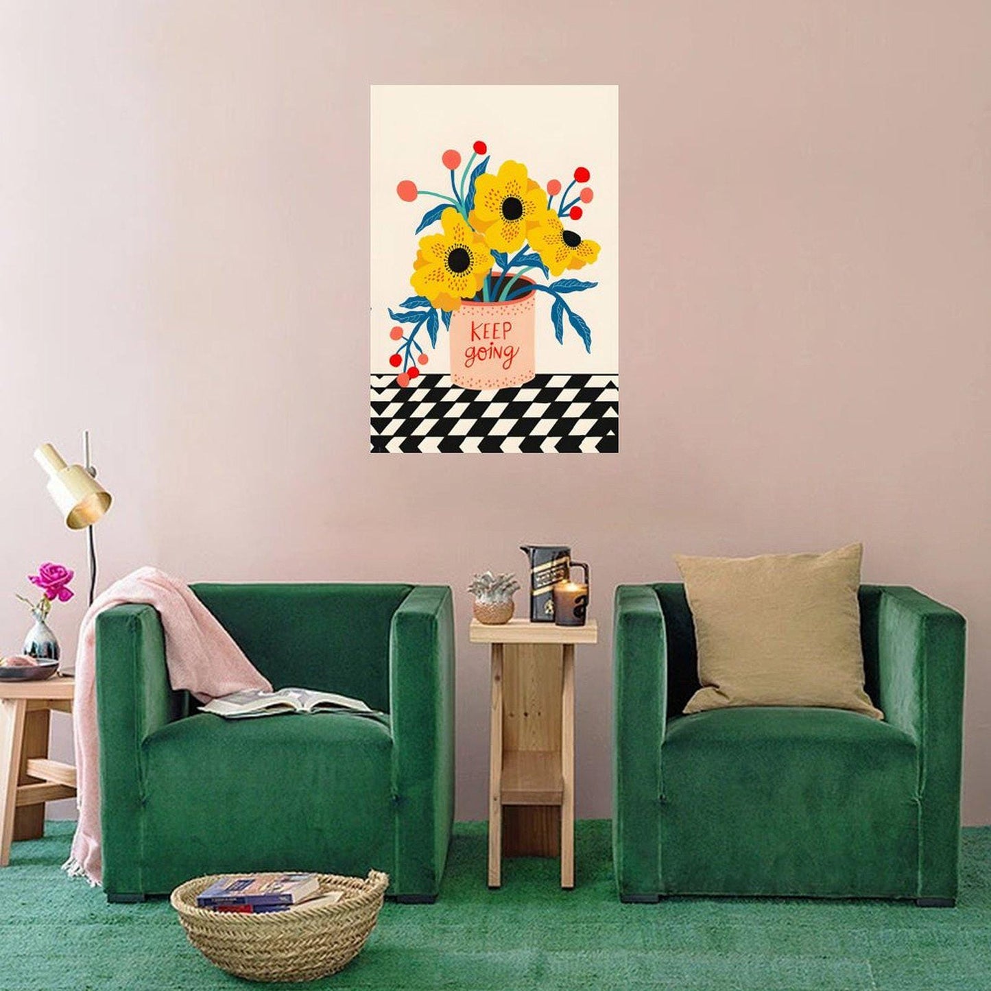 Abstract Canvas Wall Art Decor, 20x30 inches, for Living Room, Bathroom, Kitchen, Bedroom, Home and Office