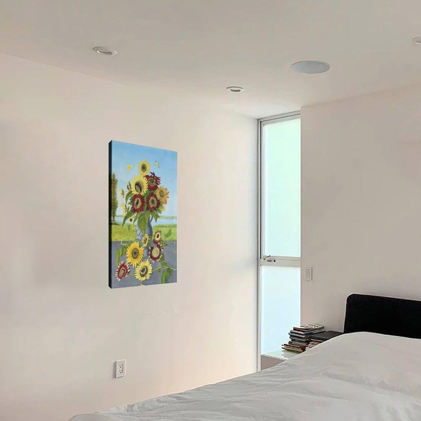 Abstract Canvas Wall Art Decor, 20x30 inches, for Living Room, Bathroom, Kitchen, Bedroom, Home and Office