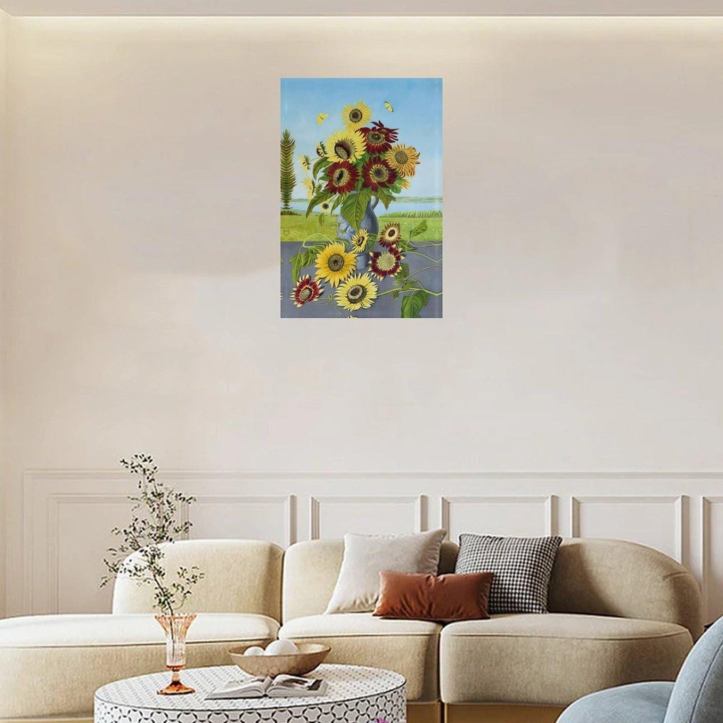 Abstract Canvas Wall Art Decor, 20x30 inches, for Living Room, Bathroom, Kitchen, Bedroom, Home and Office