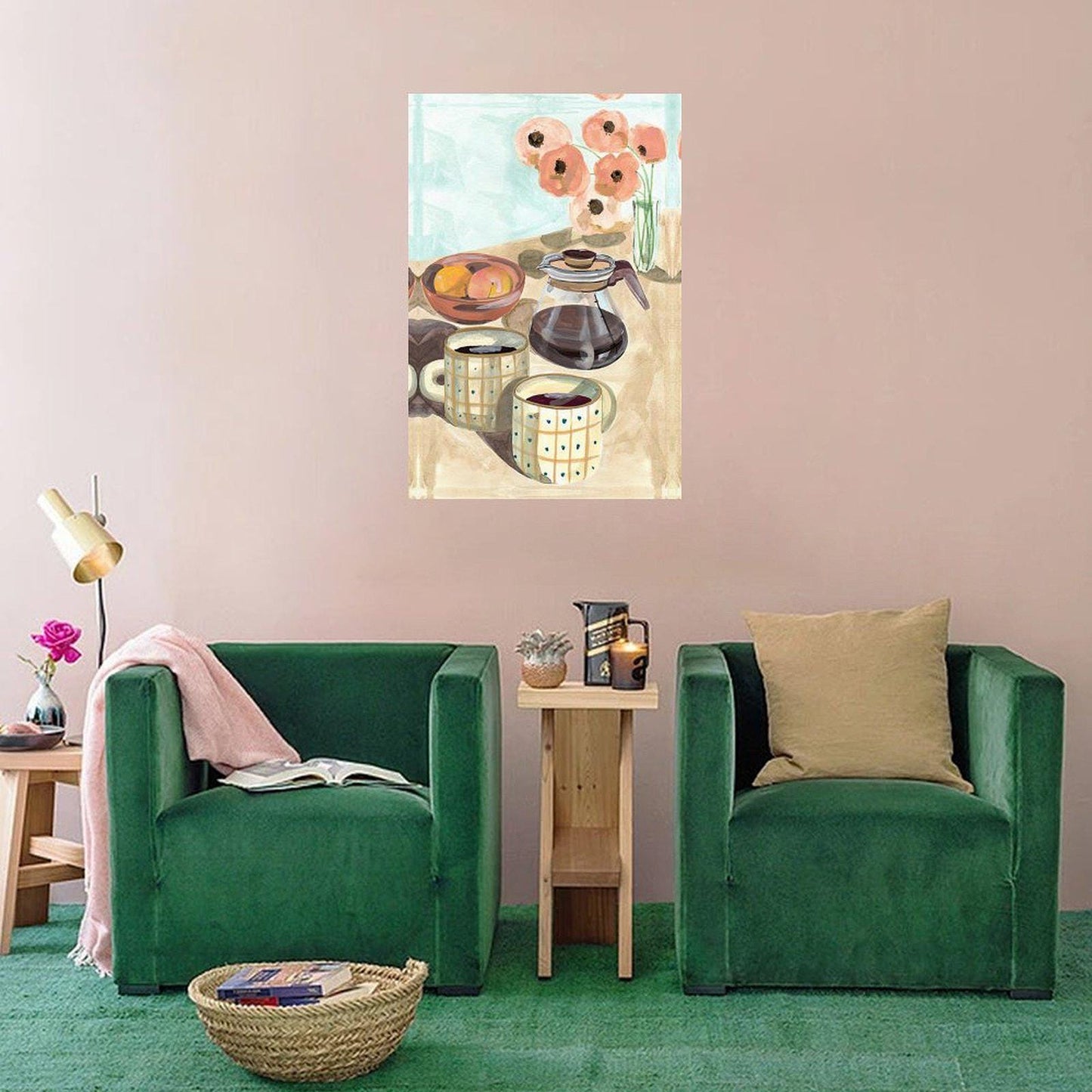 Abstract Canvas Wall Art Decor, 20x30 inches, for Living Room, Bathroom, Kitchen, Bedroom, Home and Office