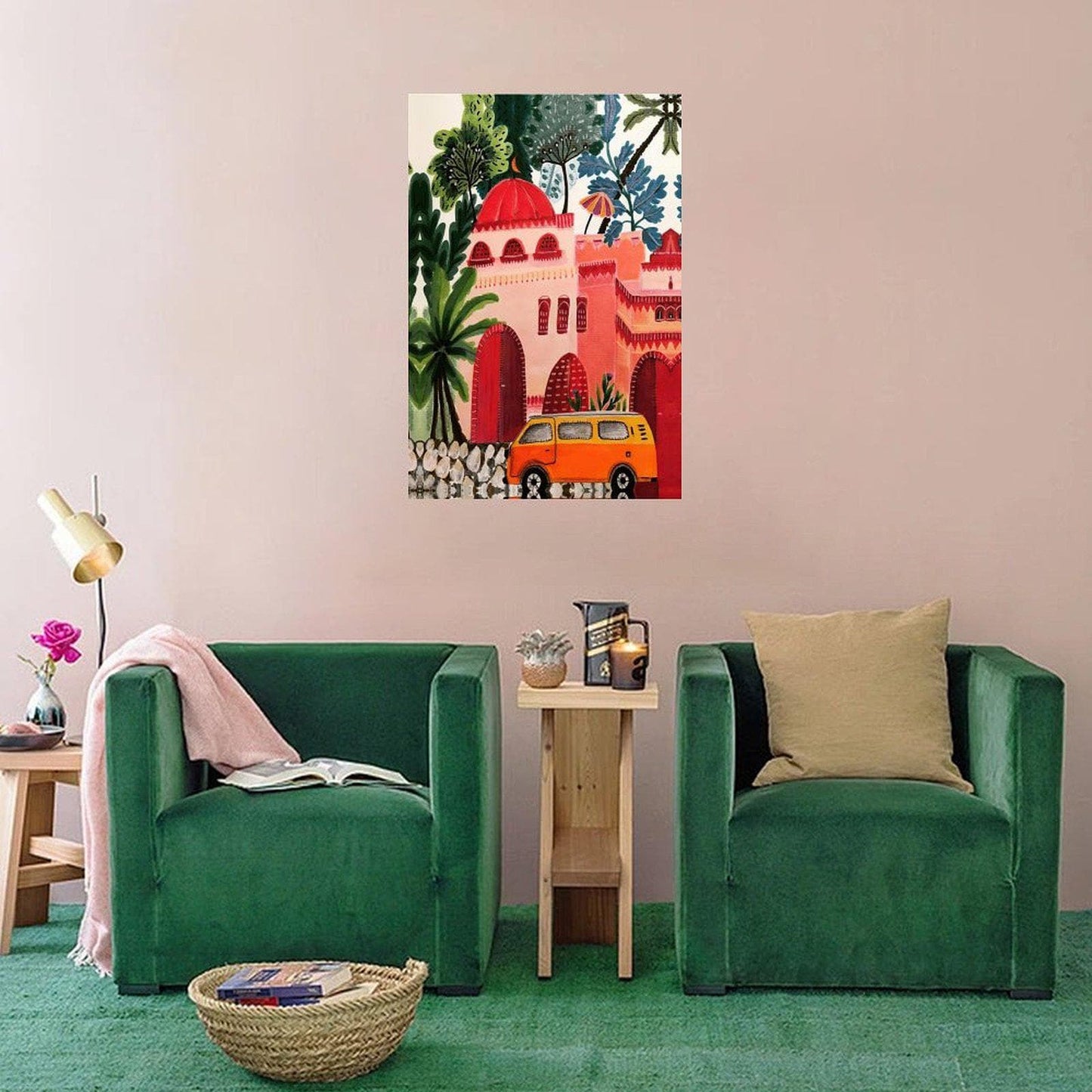 Abstract Canvas Wall Art Decor, 20x30 inches, for Living Room, Bedroom, Bathroom, Kitchen, Home and Office