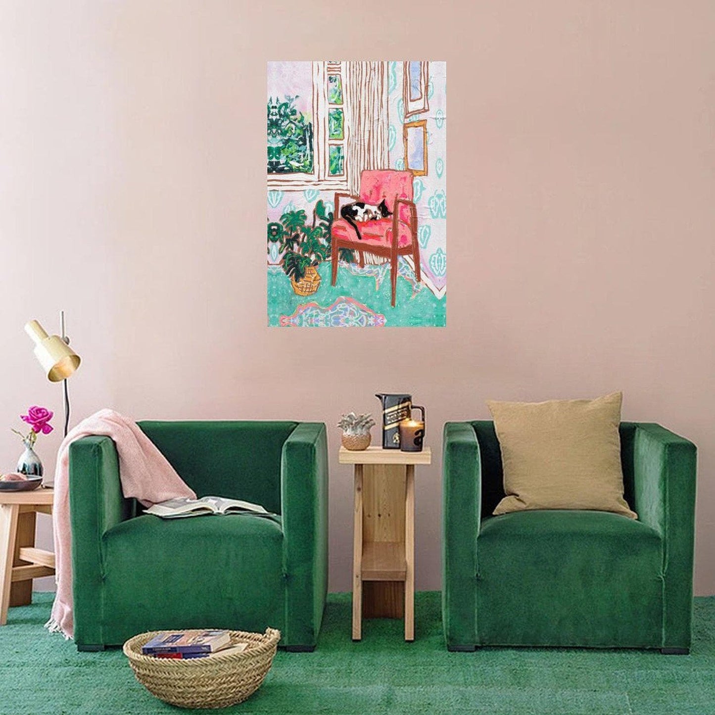 Abstract Canvas Wall Art Decor, 20x30 inches, for Living Room, Bedroom, Bathroom, Kitchen, Home and Office