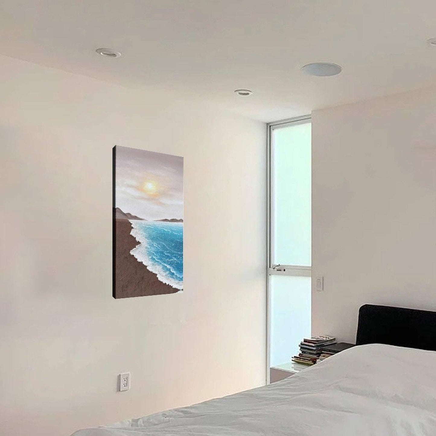 Abstract Canvas Wall Art Decor, 20x30 inches, for Living Room, Bedroom, Bathroom, Kitchen, Home and Office