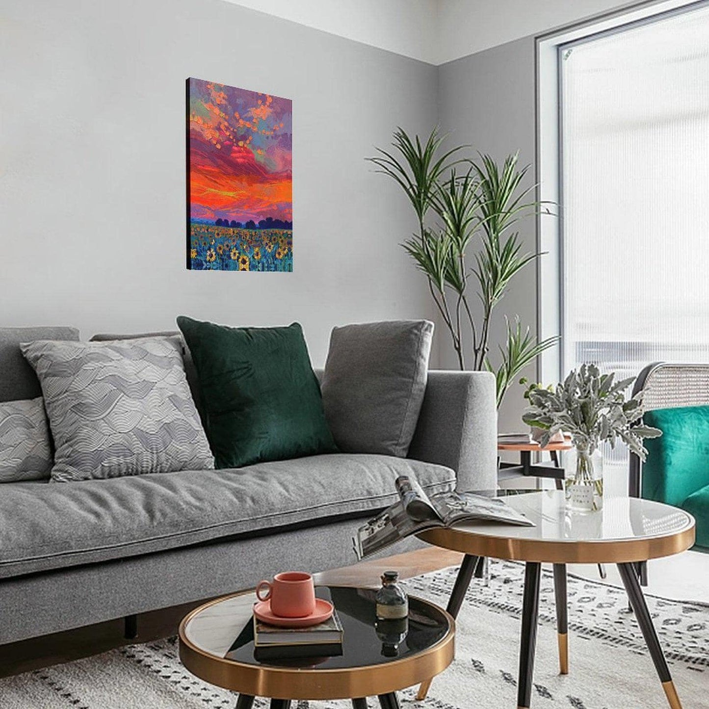 Abstract Canvas Wall Art Decor, 20x30 inches, for Living Room, Bedroom, Dining Room, Kitchen, Bathroom, Office