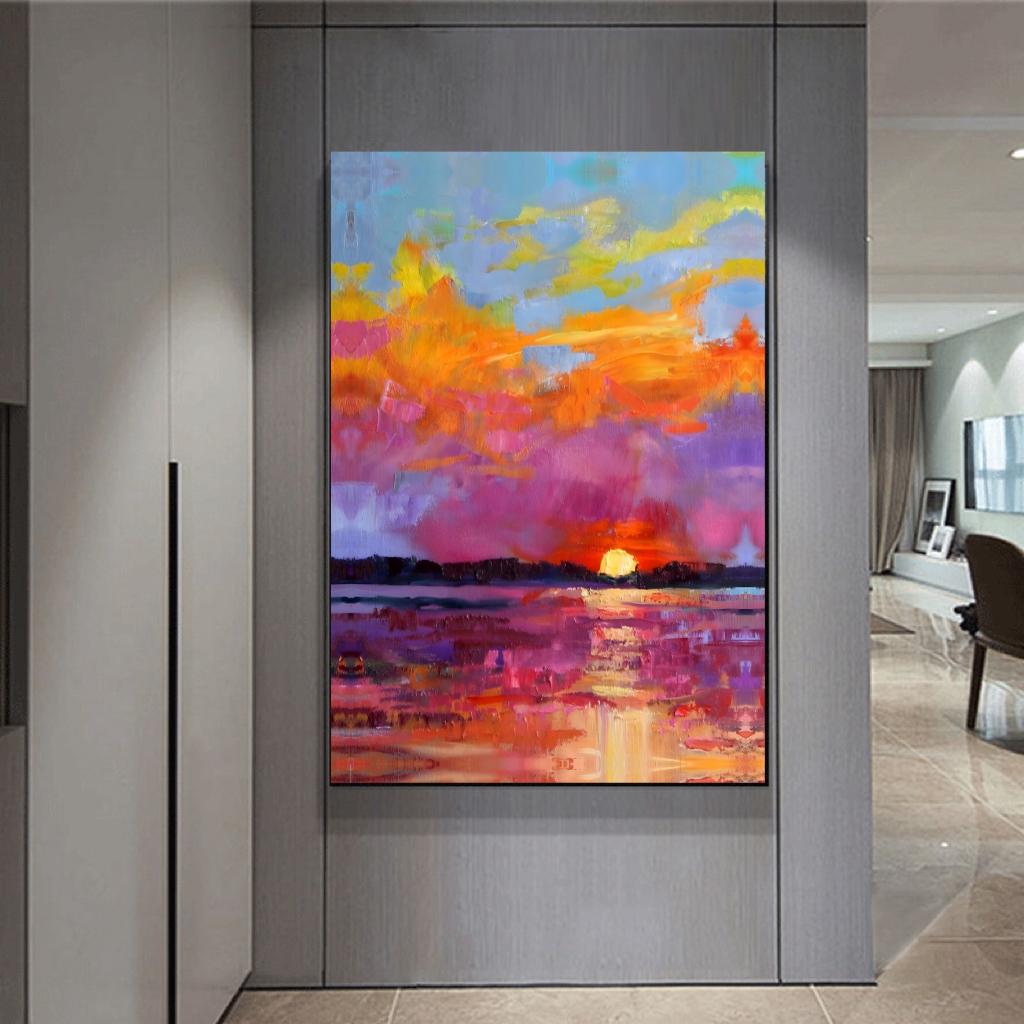 Abstract Canvas Wall Art Decor, 20x30 inches, for Living Room, Bedroom, Dining Room, Kitchen, Bathroom, Office