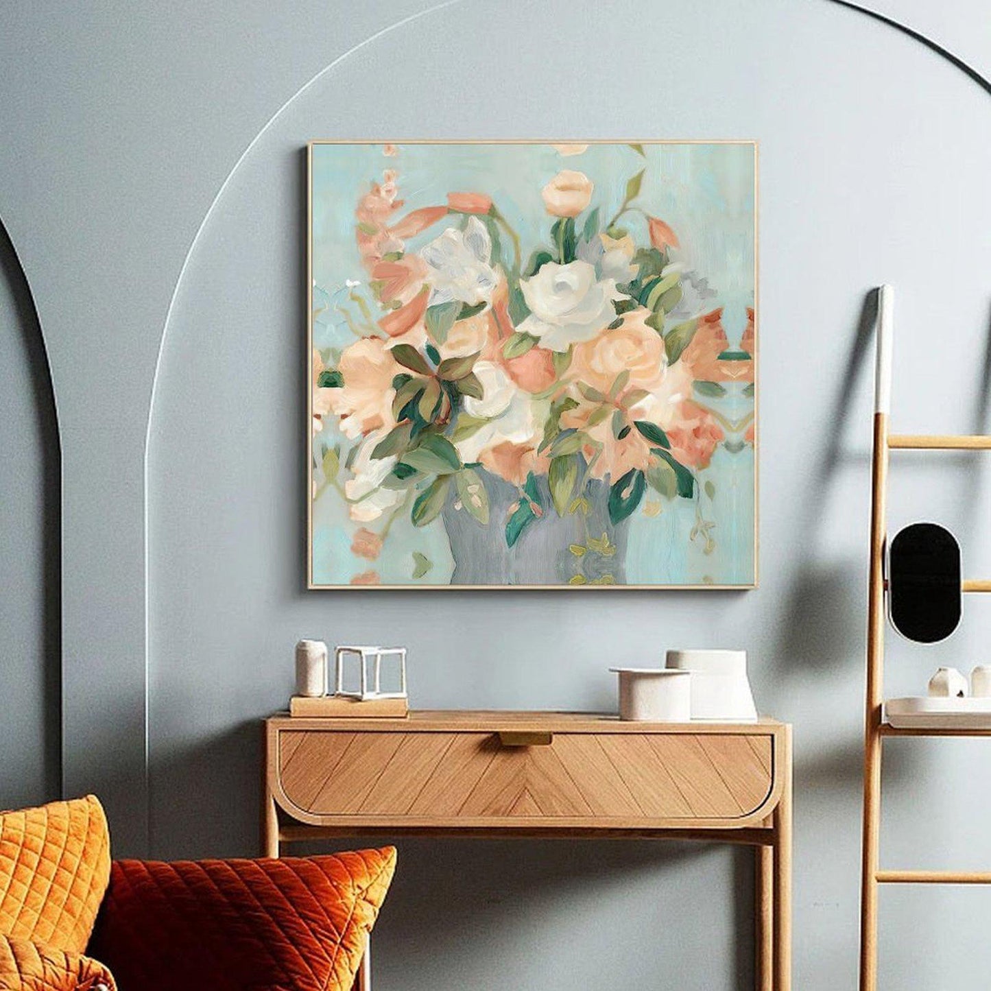 Abstract Canvas Wall Art Decor, 20x20 inches, for Living Room, Bedroom, Bathroom, Kitchen, Home and Office