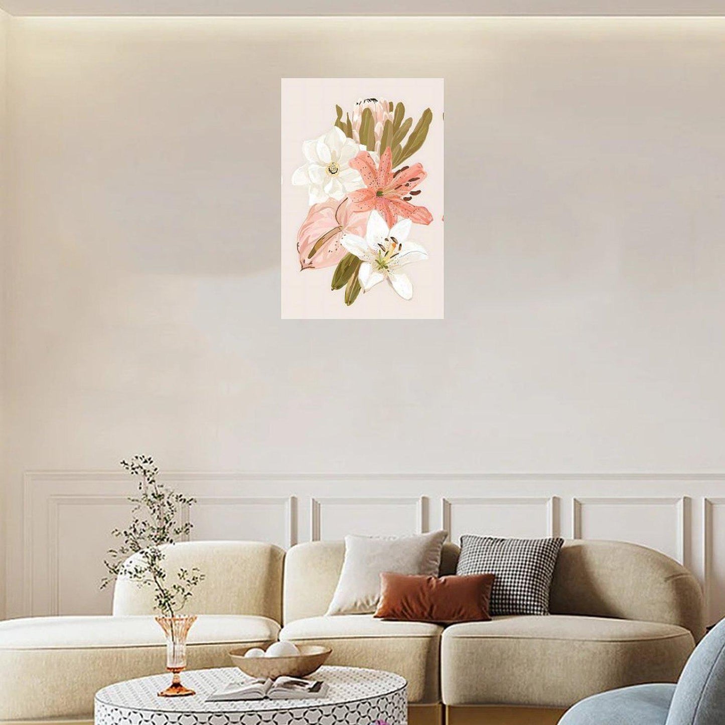Abstract Canvas Wall Art Decor, 20x30 inches, for Living Room, Bedroom, Bathroom, Kitchen, Home and Office