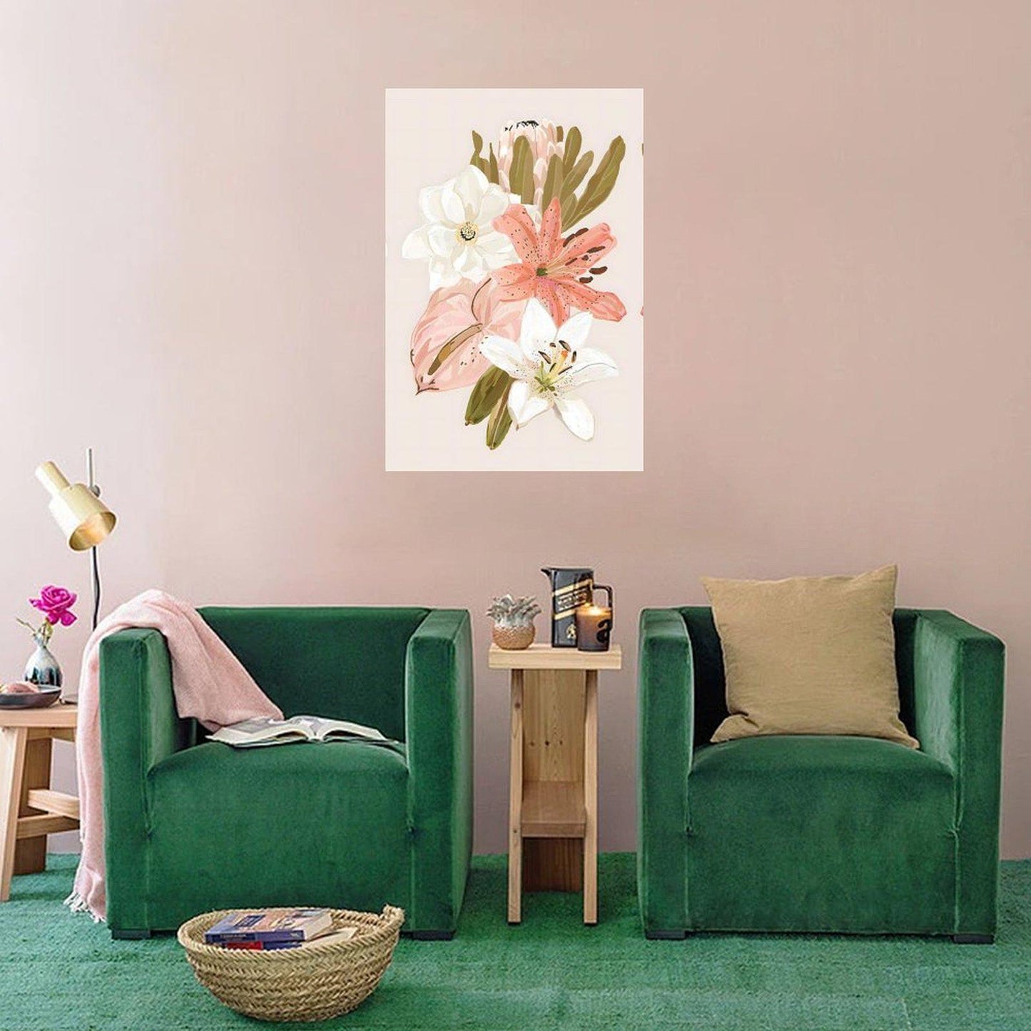 Abstract Canvas Wall Art Decor, 20x30 inches, for Living Room, Bedroom, Bathroom, Kitchen, Home and Office