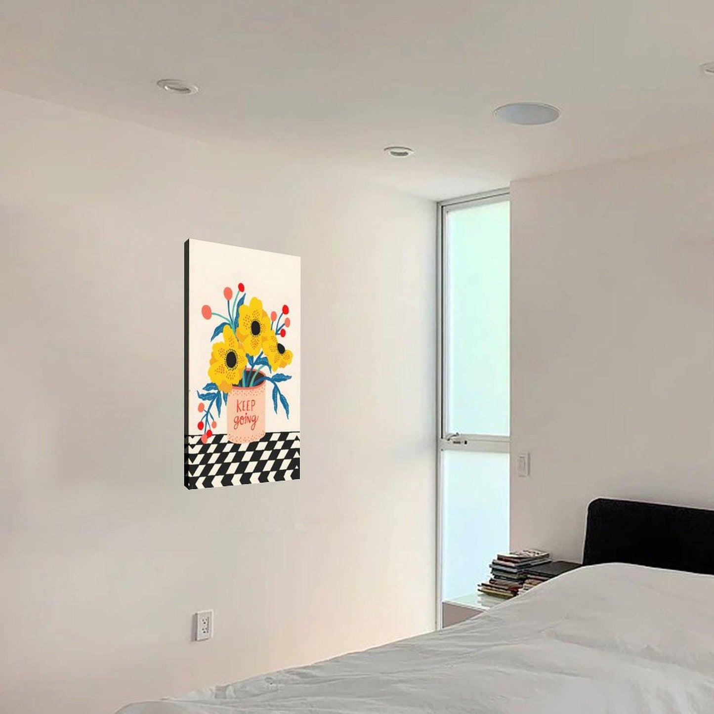 Abstract Canvas Wall Art Decor, 20x30 inches, for Living Room, Bathroom, Kitchen, Bedroom, Home and Office