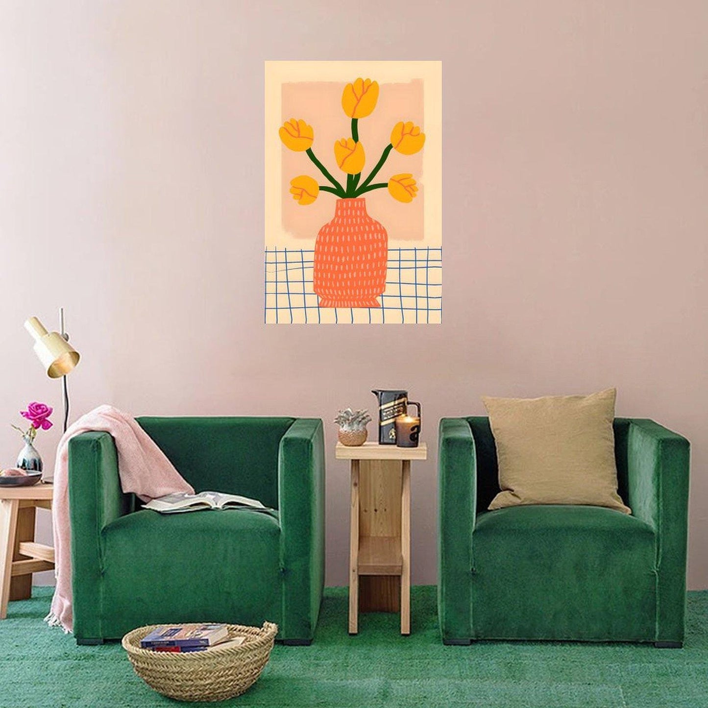 Abstract Canvas Wall Art Decor, 20x30 inches, for Living Room, Bathroom, Kitchen, Bedroom, Home and Office