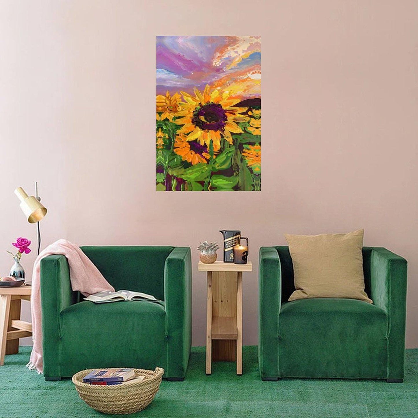Abstract Canvas Wall Art Decor, 20x30 inches, for Living Room, Bathroom, Kitchen, Bedroom, Home and Office