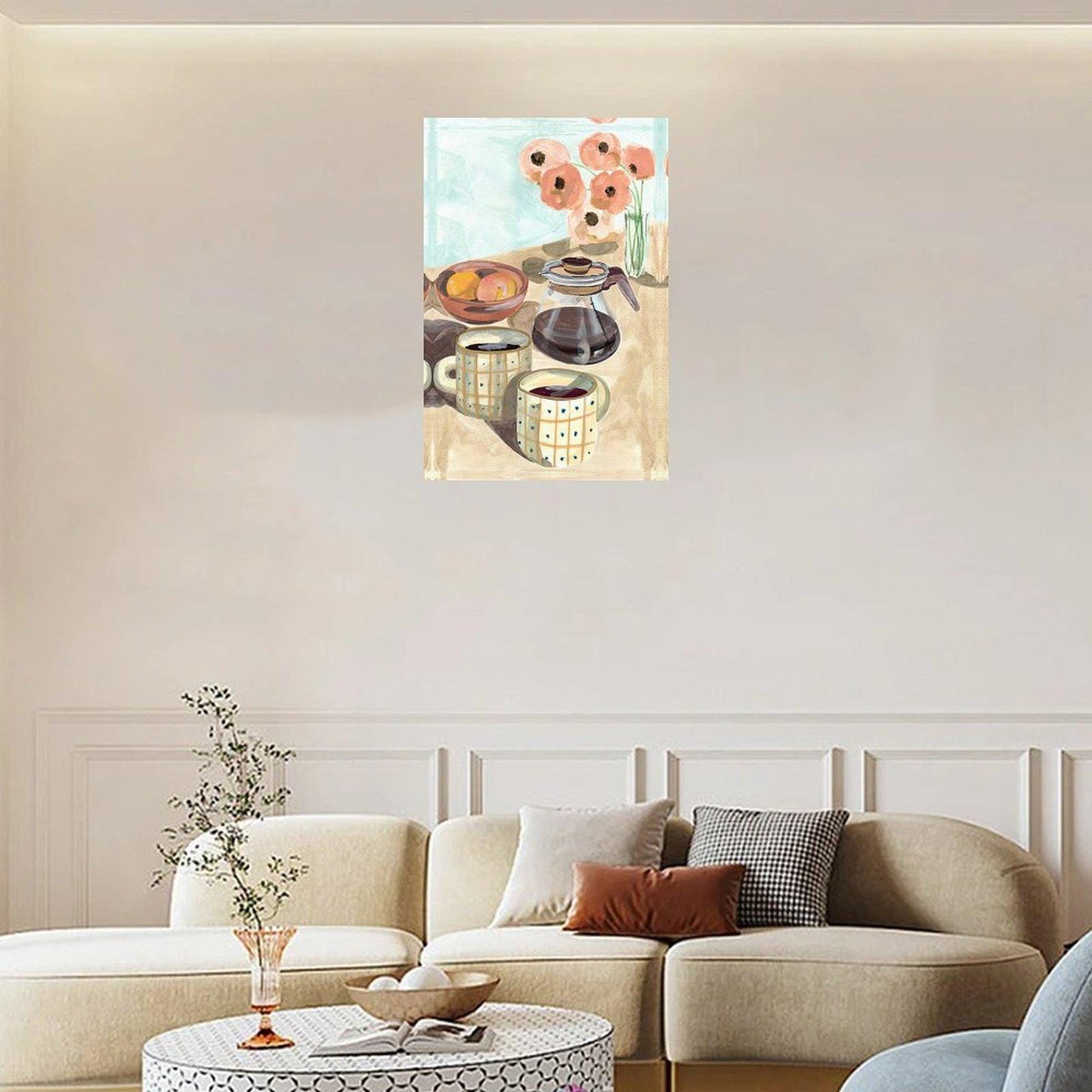 Abstract Canvas Wall Art Decor, 20x30 inches, for Living Room, Bathroom, Kitchen, Bedroom, Home and Office