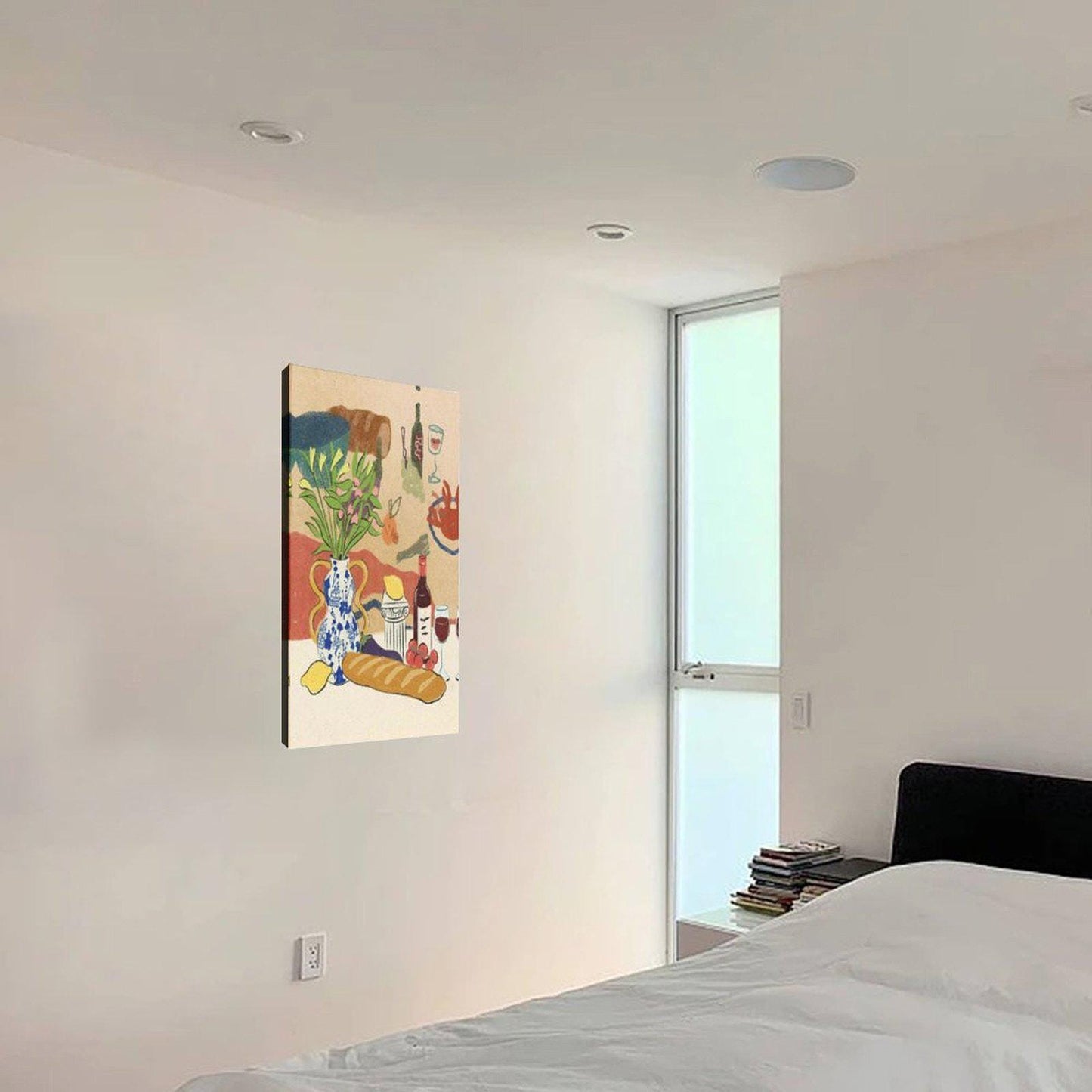 Abstract Canvas Wall Art Decor, 20x30 inches, for Living Room, Bathroom, Kitchen, Bedroom, Home and Office