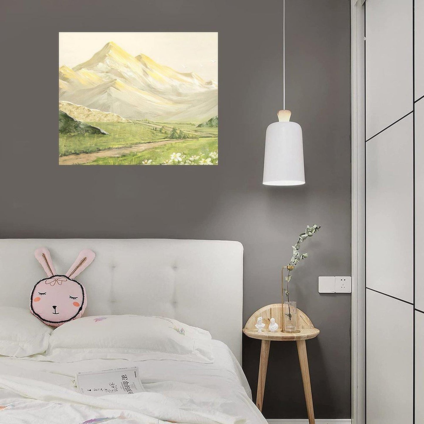 Abstract Canvas Wall Art Decor, 24x20 inches, for Living Room, Bedroom, Bathroom, Kitchen, Home and Office