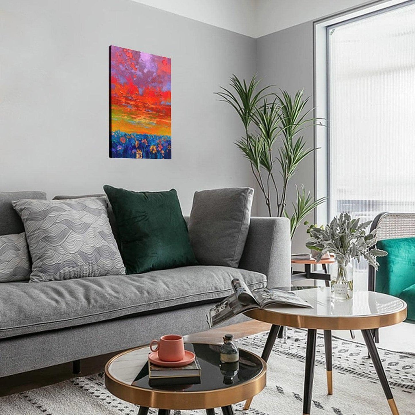 Abstract Canvas Wall Art Decor, 20x30 inches, for Living Room, Bedroom, Dining Room, Kitchen, Bathroom, Office