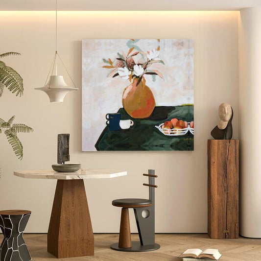 Abstract Canvas Wall Art Decor, 20x20 inches, for Living Room, Bathroom, Bedroom, Kitchen, Home and Office