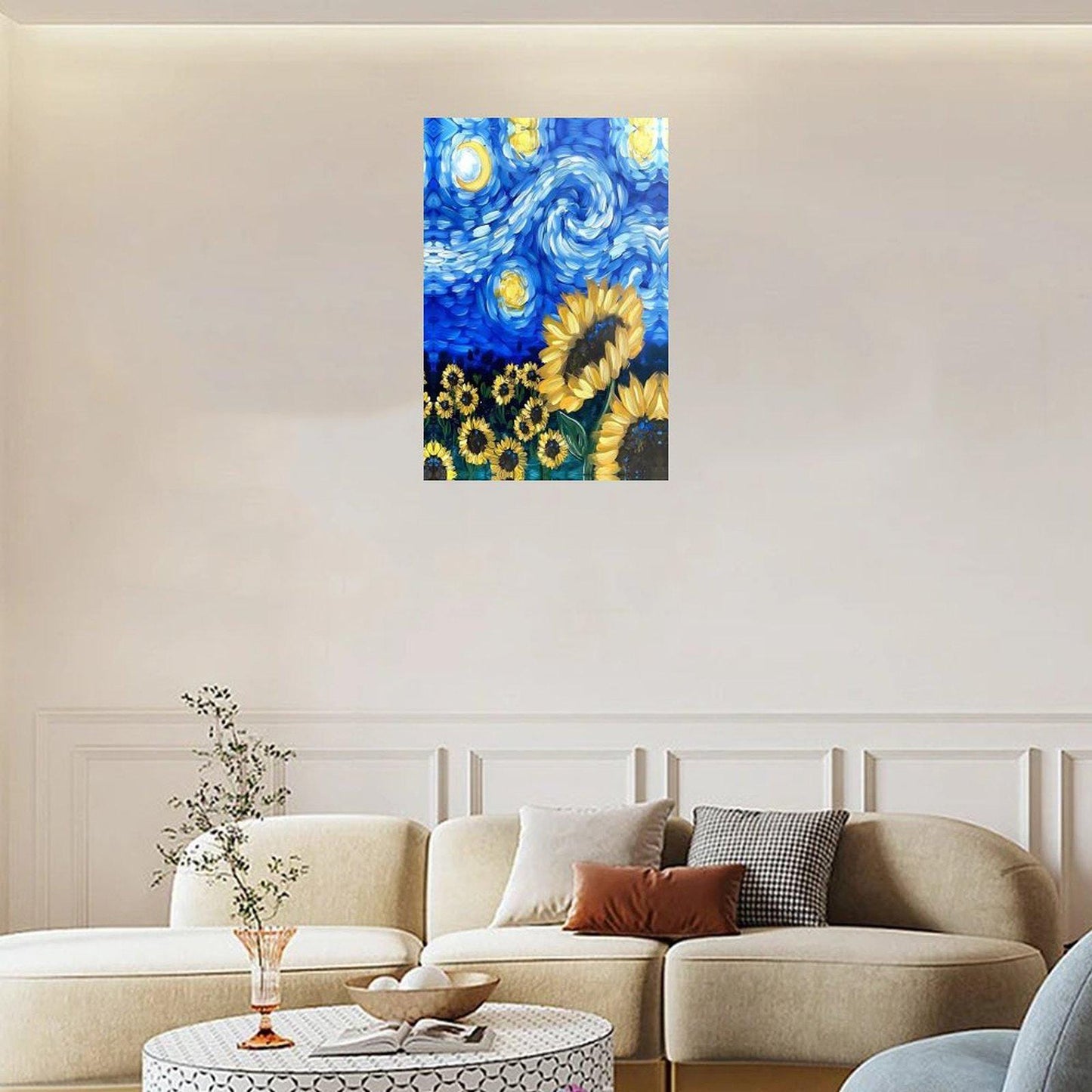 Abstract Canvas Wall Art Decor, 20x30 inches, for Living Room, Bathroom, Kitchen, Bedroom, Home and Office
