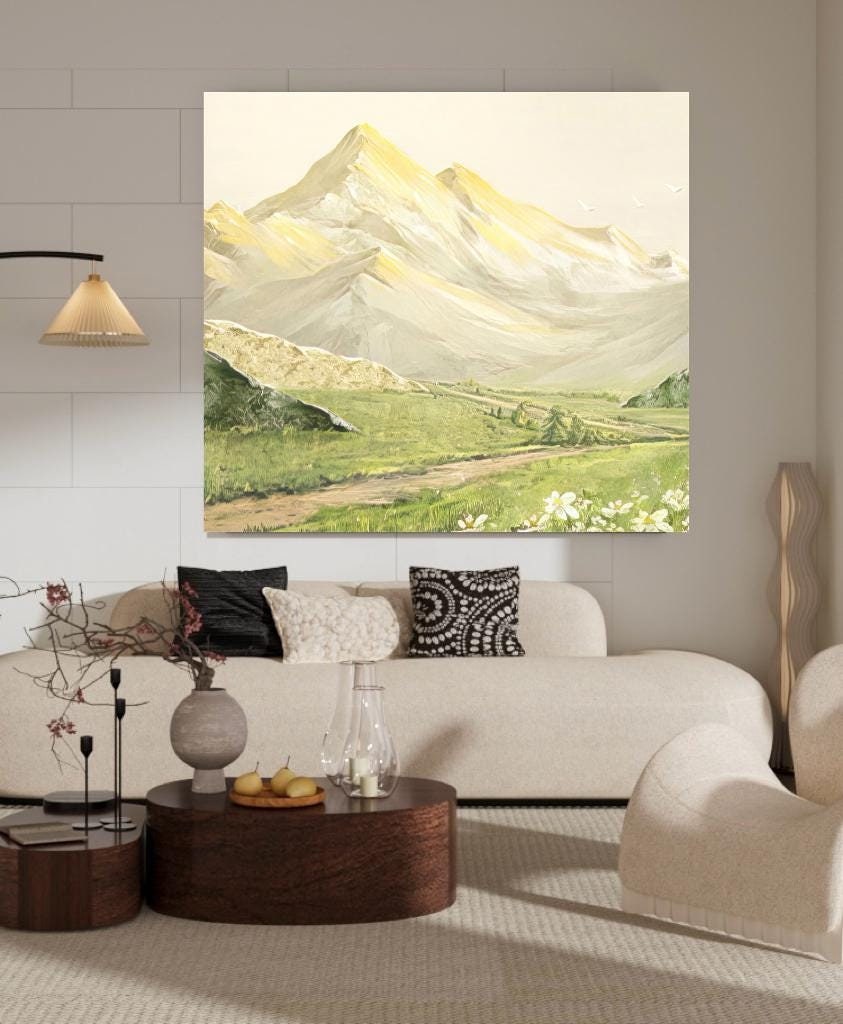 Abstract Canvas Wall Art Decor, 24x20 inches, for Living Room, Bedroom, Bathroom, Kitchen, Home and Office