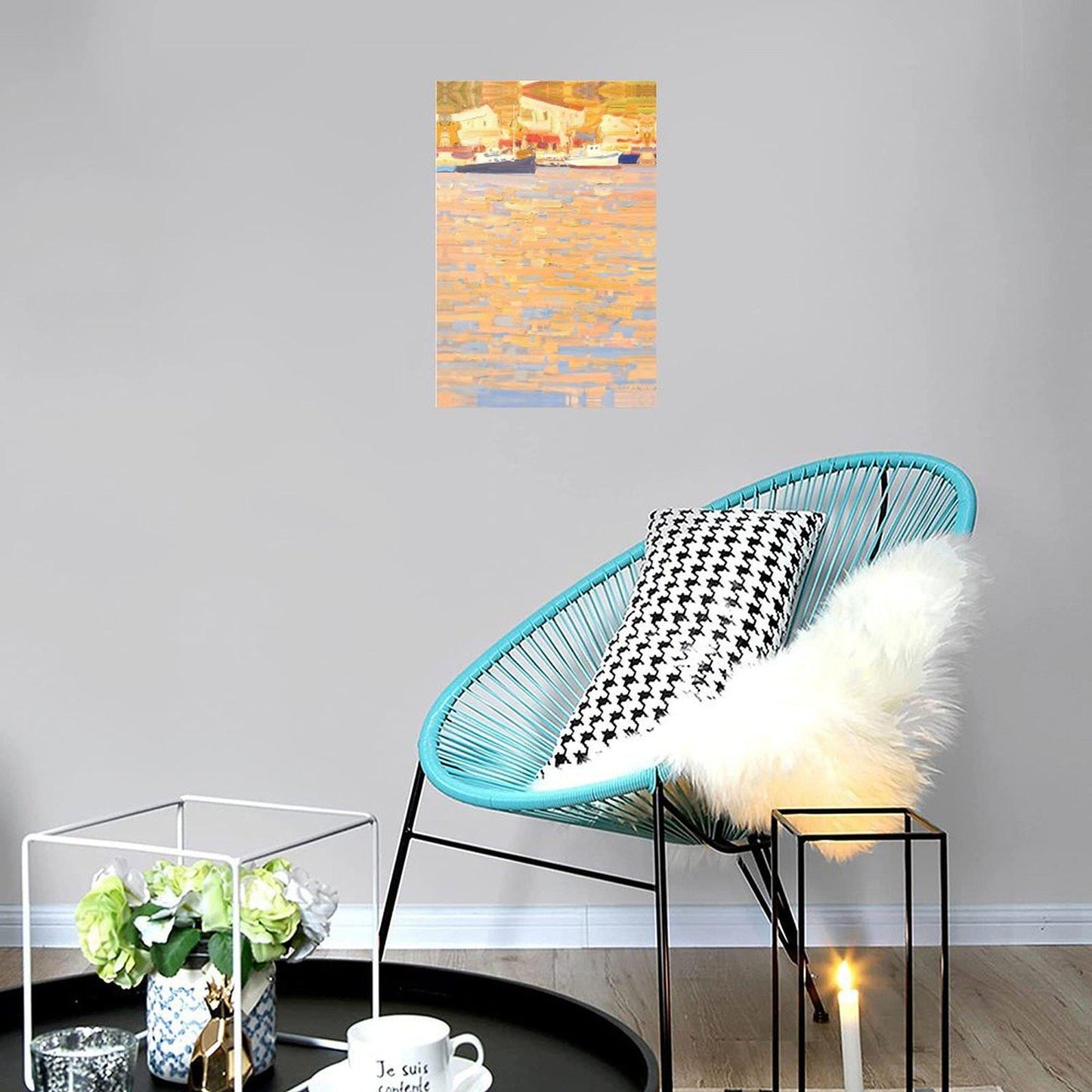 Abstract Canvas Wall Art Decor, 20x30 inches, for Living Room, Bathroom, Bedroom, Kitchen, Home and Office