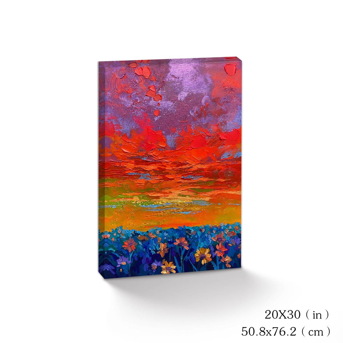 Abstract Canvas Wall Art Decor, 20x30 inches, for Living Room, Bedroom, Dining Room, Kitchen, Bathroom, Office