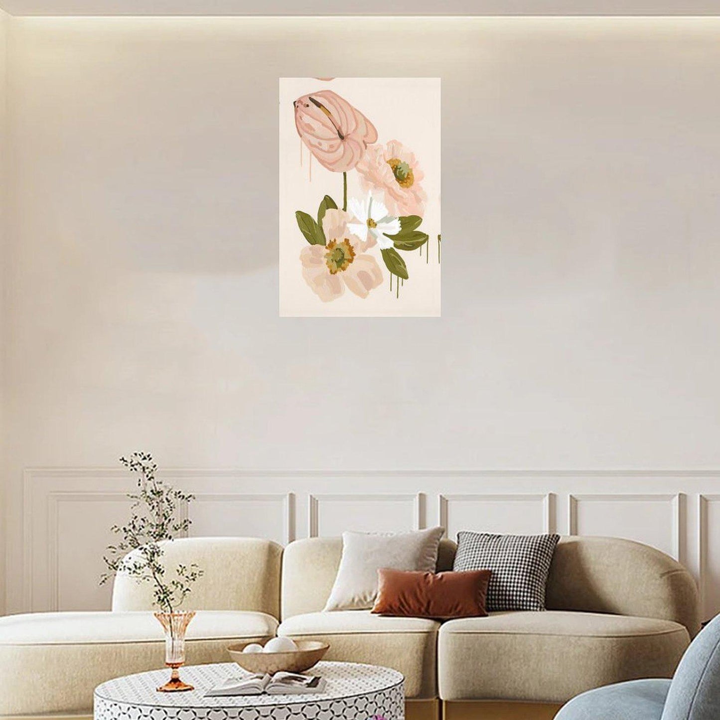 Abstract Canvas Wall Art Decor, 20x30 inches, for Living Room, Bedroom, Bathroom, Kitchen, Home and Office