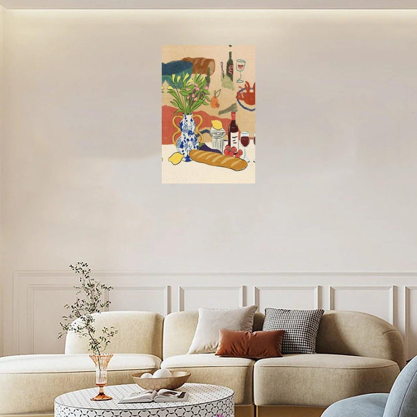 Abstract Canvas Wall Art Decor, 20x30 inches, for Living Room, Bathroom, Kitchen, Bedroom, Home and Office